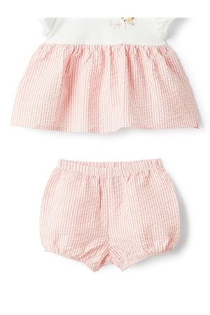 white fabric set IL GUFO KIDS | P25DP533C1080350